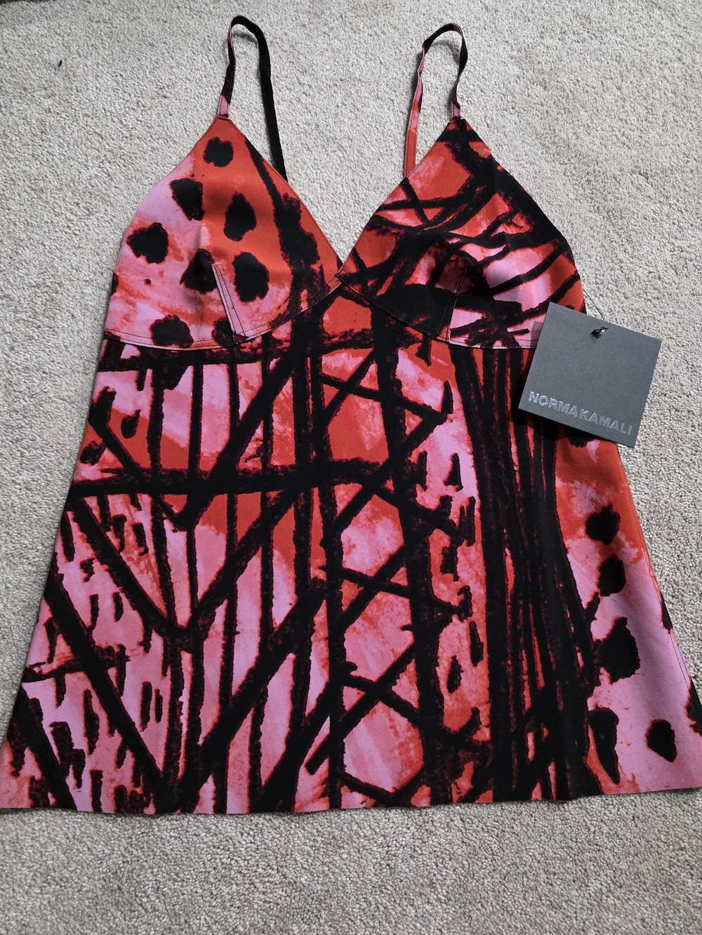 Norma Kamali Bonded Slip Top